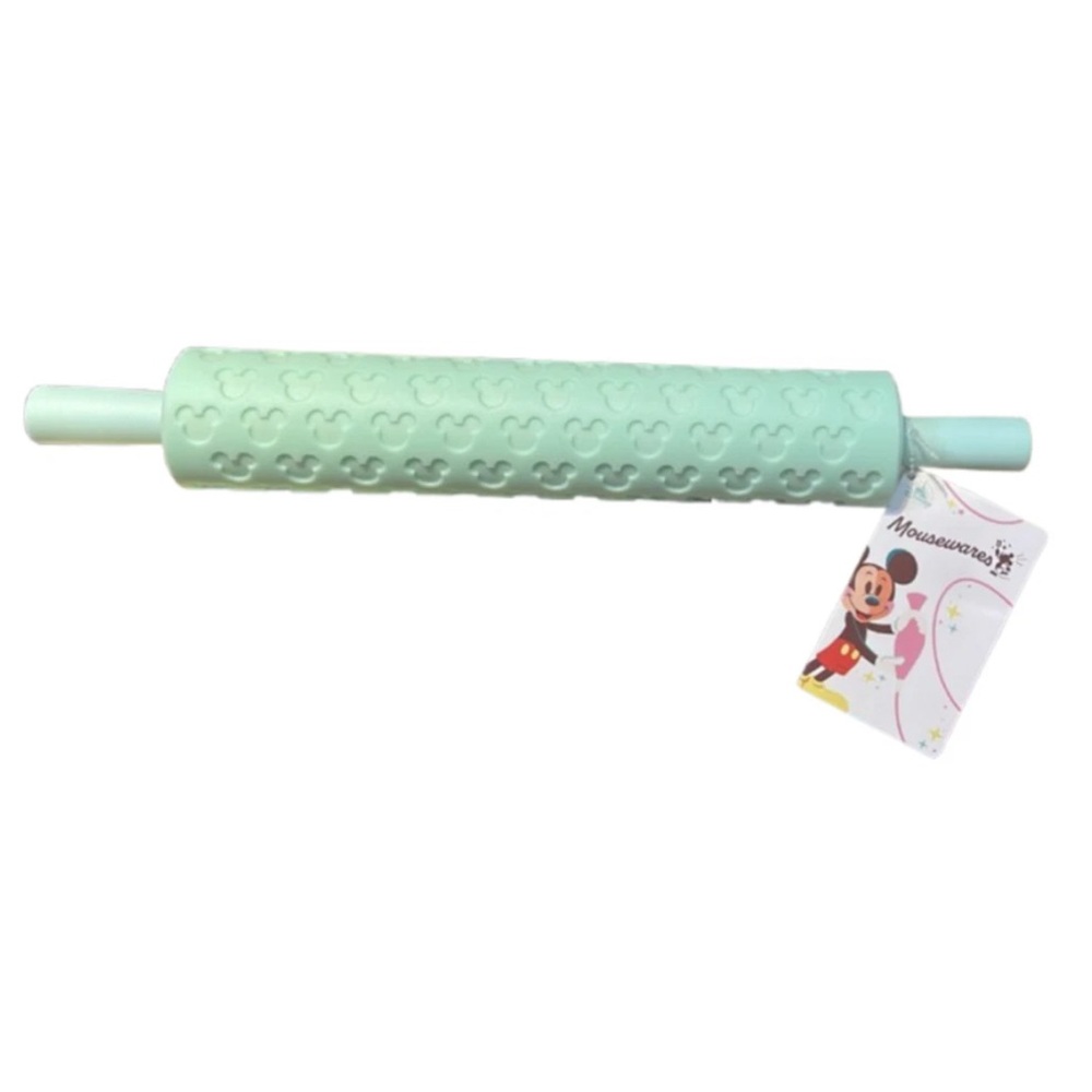 Disney Mint Green Rolling Pin with Mickey Mouse Design
